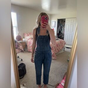 GAP Women's Blue Denim Overalls